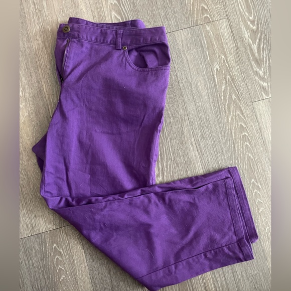 Ruby Rd. - Purple Pants Size 8 - Picture 4 of 4